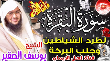 سورة البقرة كاملة مكررة لطرد الشياطين والجن والسحر والحسد والعين الشيخ يوسف الصقير surat albaqara