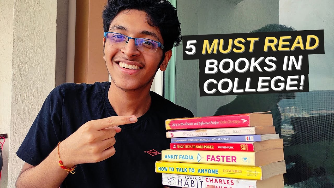 5 MUST Read Books In College Books That Can Change Your Student Life