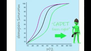 Oxygen-Hemoglobin Dissociation Curve Mnemonic