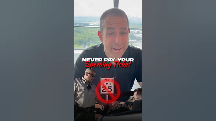 Never Pay Your Speeding Ticket?! 🚗💨 #shorts