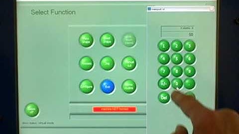 Techserv CNC Jog panel