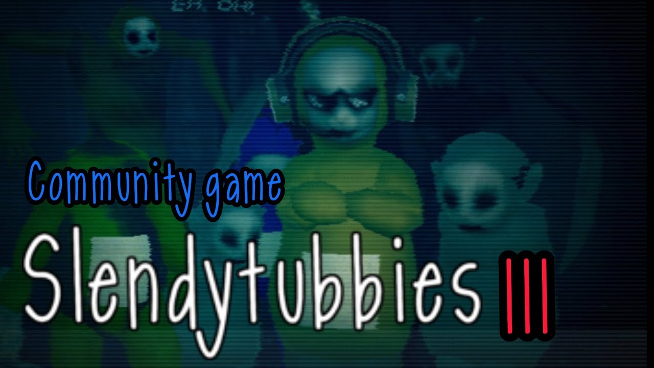 Slendytubbies 3 Community Edition 1.30 map Blue room - Mode sandbox  gameplay 