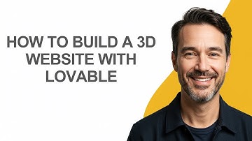 How to Build a 3d Website with Lovable - KevinHowTo