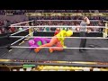 WWE 2K22 Big Bird makes Barney tap out