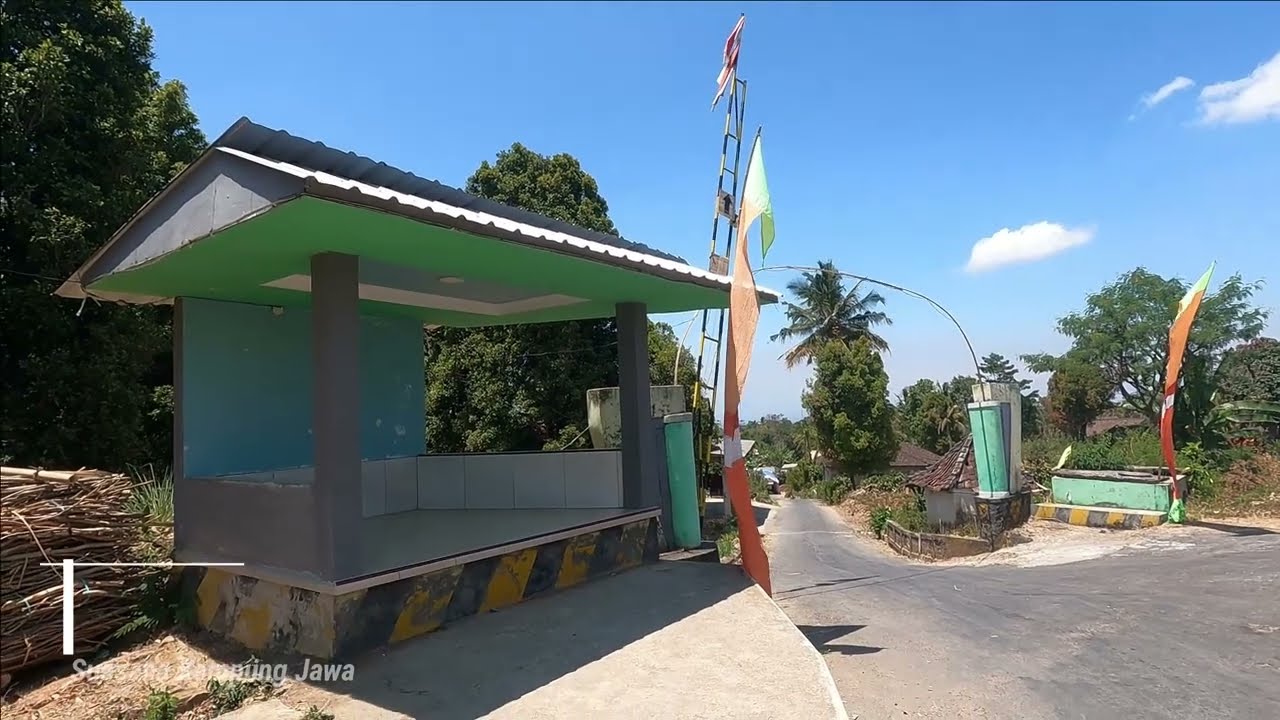 SUasana DESA di atas gunung Desa NGAGLIK PARANG MAGETAN