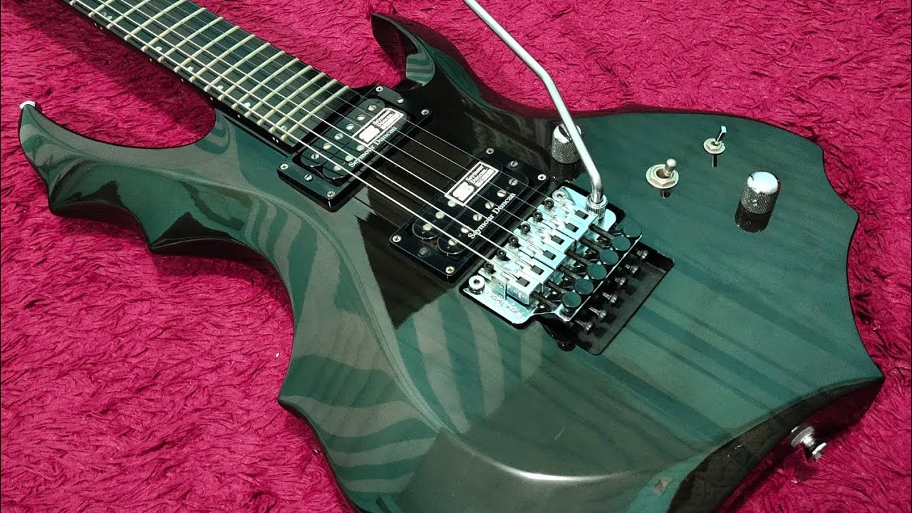 ESP Grassroots G-FR (Forest) 62GT Review - YouTube