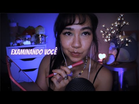 UM EXAME DE NERVOS CRANIANOS BEM RÁPIDO (ASMR)