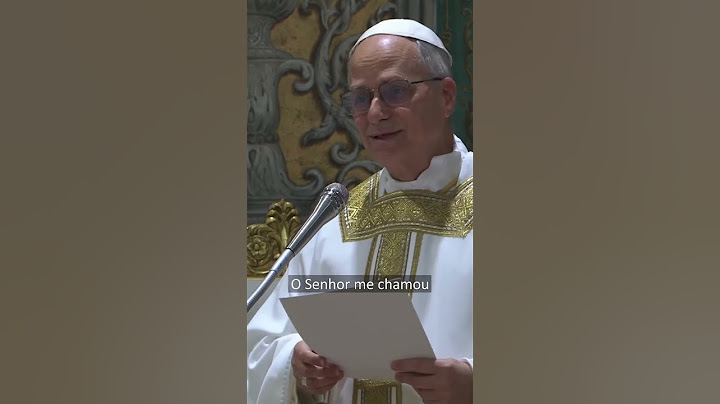 Primeira homilia do Papa Leão XIV