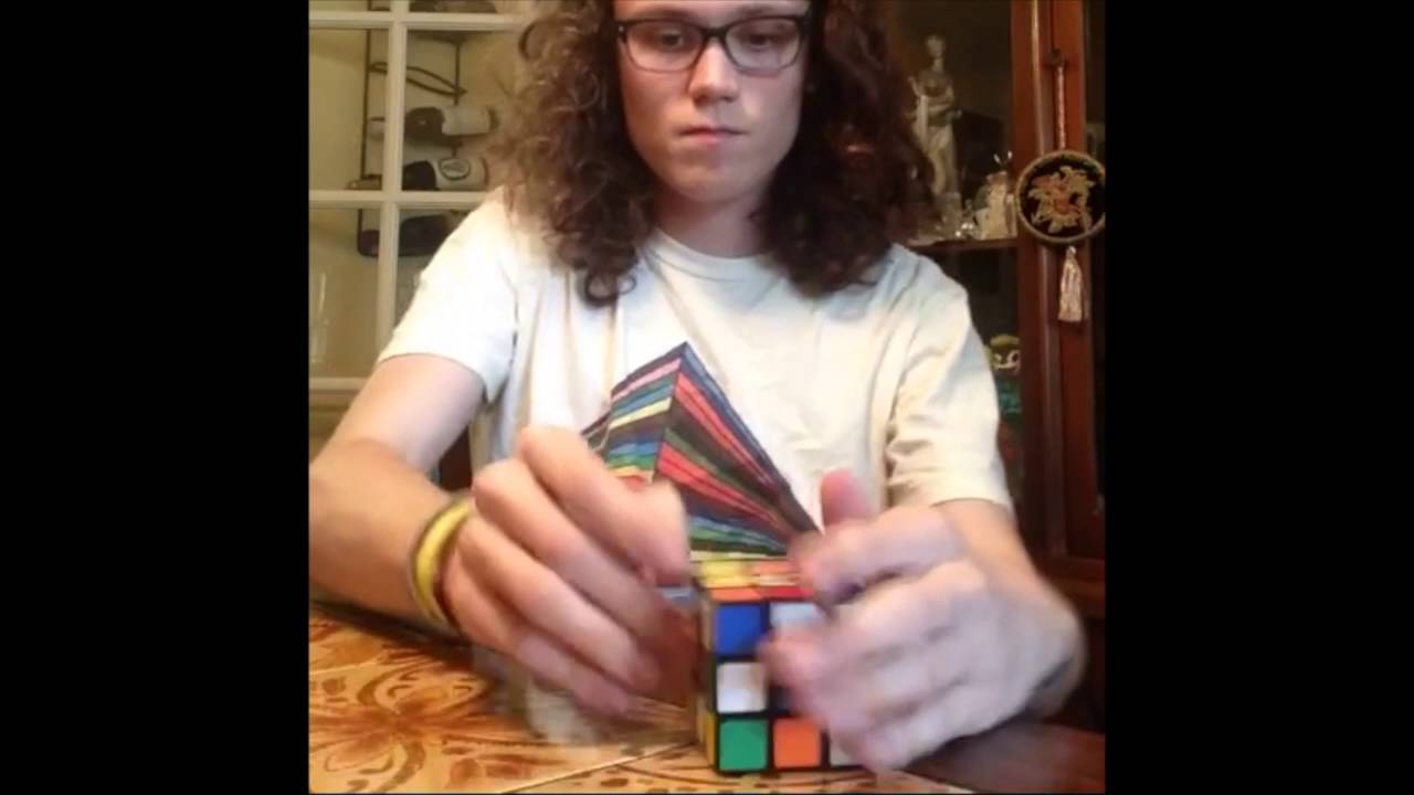 pics Color Blind Rubix Cube Meme colorblind man solves rubix cube in