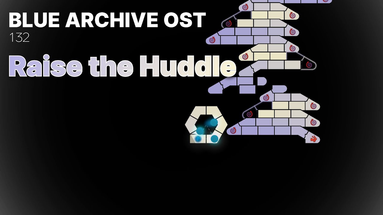 [ADOFAI Custom] 허들 넘기. | Blue Archive OST 132. Raise the Huddle