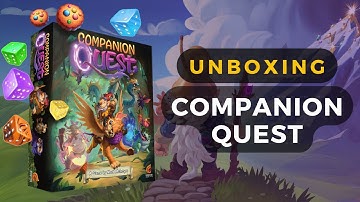 [Kickstarter Preview] Companion Quest Board Game Unboxing | DaniCha
