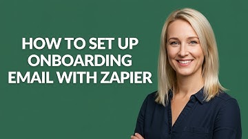 How to Set Up Onboarding Email with Zapier - Julia
