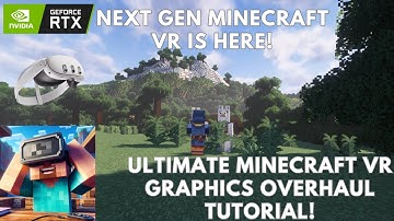 Ultimate Minecraft VR Graphics Tutorial & Showcase! Transforming Minecraft VR with Epic Mods! 1.21.4