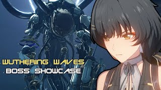 Wuthering Waves CBT2 - All Overworld Bosses Showcase [No-hit]