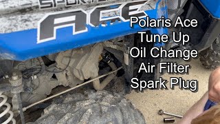 Polaris Ace - Tune Up, Spark Plug, Oil Change, Air Filter by Jeep Creep 45 views 5 days ago 15 minutes