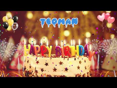 TEOMAN Happy Birthday Song – Happy Birthday Teoman – Happy birthday to you