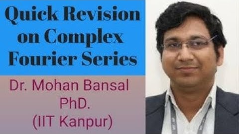 A Quick Revision on Complex Exponential Fourier Series with good examples