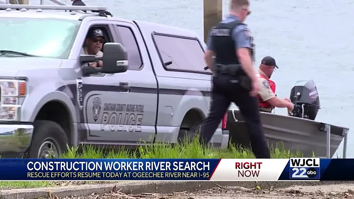 Search resumes for worker who fell into the Ogeechee River