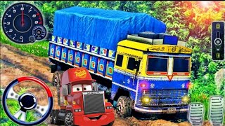 Simulador de Conductor De Camión de Carga Todoterreno indio - Camiones Pará Niños. screenshot 1