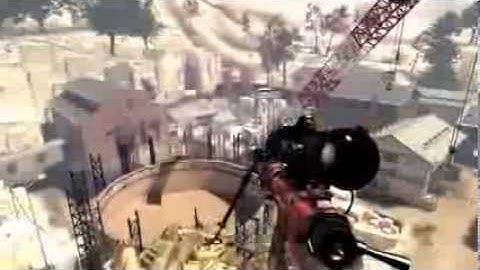 Longest Trickshot Ever on Quarry! MW2)