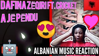 DAFINA ZEQIRI FT. CRICKET - A JE PENDU / ALBANIAN MUSIC REACTION