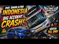 🔥Bus Simulator Indonesia Big Accident Crash Gameplay 😱 | 🚍💥#bussimulatorindonesia #gaming#youtube