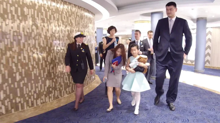 Majestic Princess Naming Ceremony Featuring Yao Ming - DayDayNews