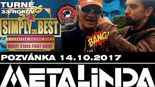 METALINDA - Pozvánka 14.10.2017 Simply the Best 16 (OfficialMETALINDA)