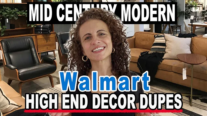 CONTEMPORARY MID CENTURY MODERN Interior Design | Decorating Ideas On A Budget #walmartpartner
