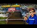 Logans Landing Opens, Boardman River receds