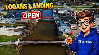 Logans Landing Opens, Boardman River receds