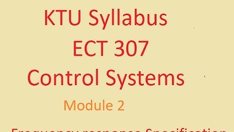 Frequency response specifications derivation, Resonant peak. Resonant frequency, Bandwidth,
