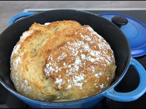 Brot backen [knusprige Kruste, fast wie vom Bäcker]. 