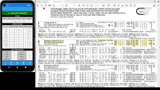 The Dead Heat Horse Racing mobile app - an alternative to traditional horse racing PP sheets screenshot 2