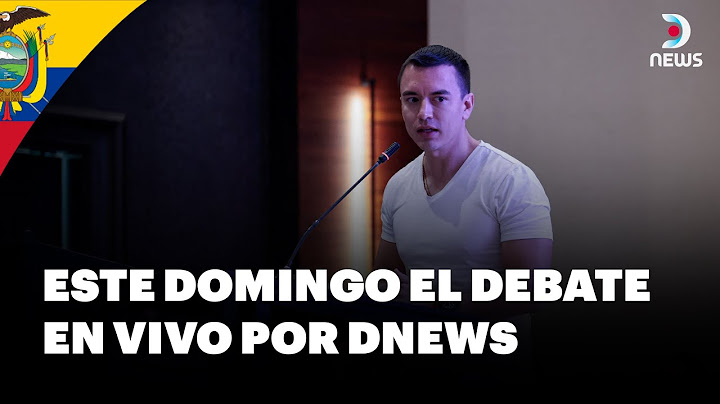 Debate presidencial en Ecuador: Noboa y González lideran las encuestas - DNews