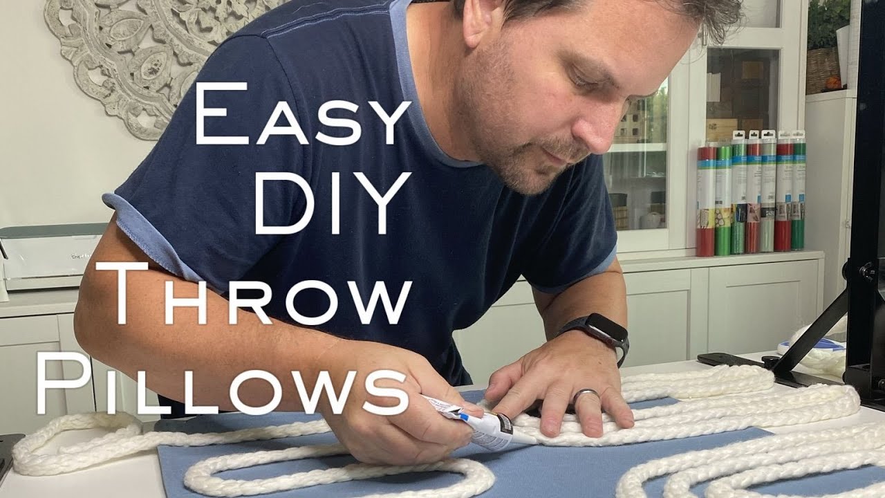 Easy DIY Throw Pillows - The Navage Patch