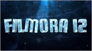 FILMORA 12 - Create 3D TEXT