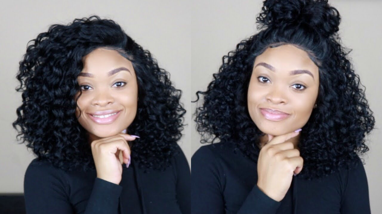 Bomb Curly Wig Outre Swiss X Lace Front Wig Valentina ft. Ebonyline