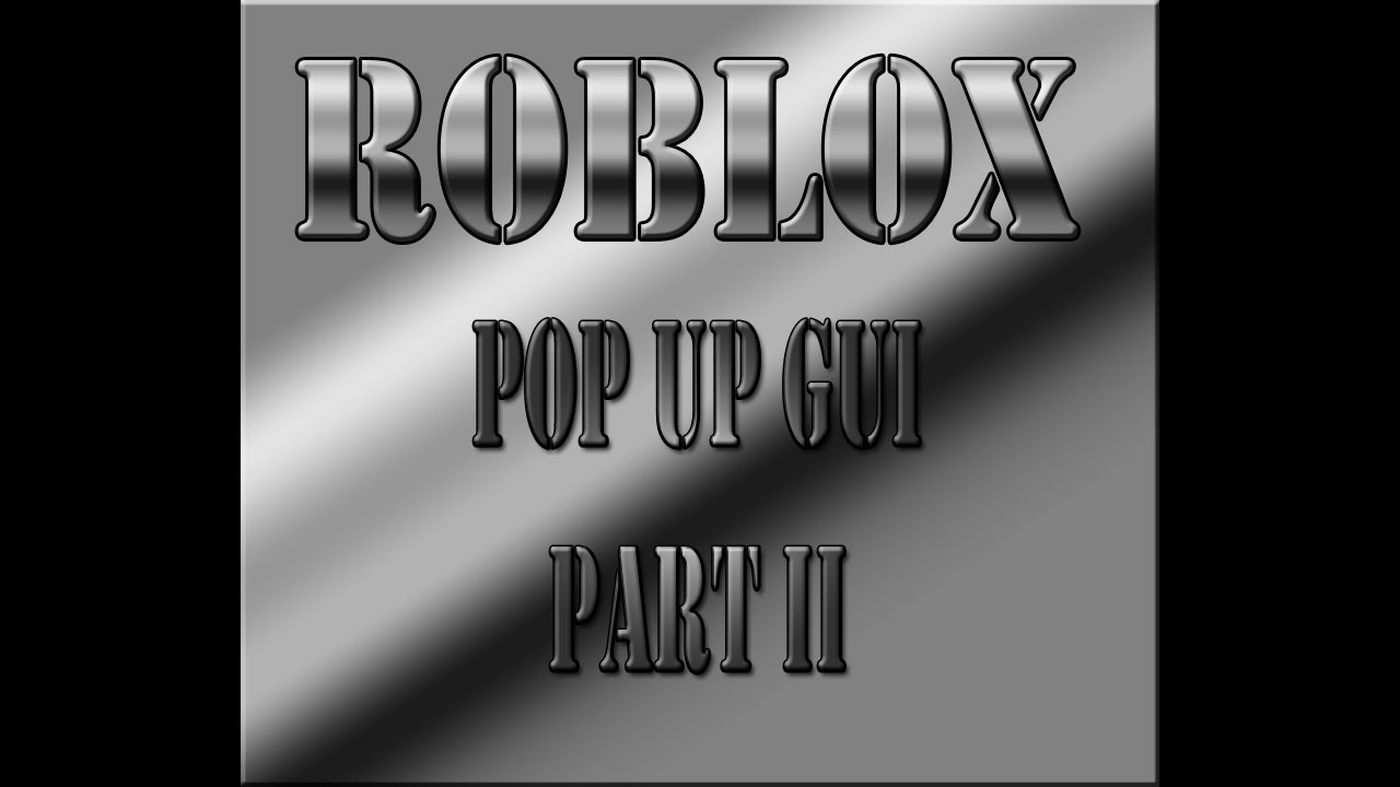 Roblox How To Make A Pop Up Gui From A Brick By Skeledotlua - roblox runservice rbxrocks