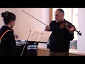 Miguel Negri Violin Masterclass: Handel Violin Sonata in D Major - Allegro - 2nd movement