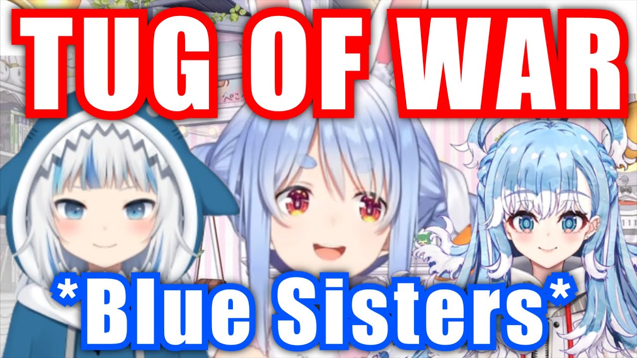 Pekora, Gura & Kobo Teamed Up For Tug Of War Battle VS Other Holomems