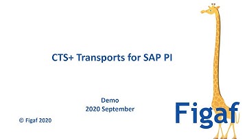 Figaf CTS+ for SAP PI/PO