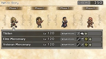 (F2P) Octopath COTC | Cascade Log Path of Glory | Bargello A4 only