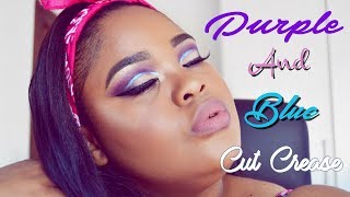 💜 MERMAID VIBES CUT CREASE 🧜🏽‍♀️ 💜♡ Nicole Khumalo ♡ South African Youtuber