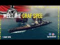 Spartans Honest First Looks! Meet The Graf Spee! Tier 5 German Cruiser! (World of Warships Legends)