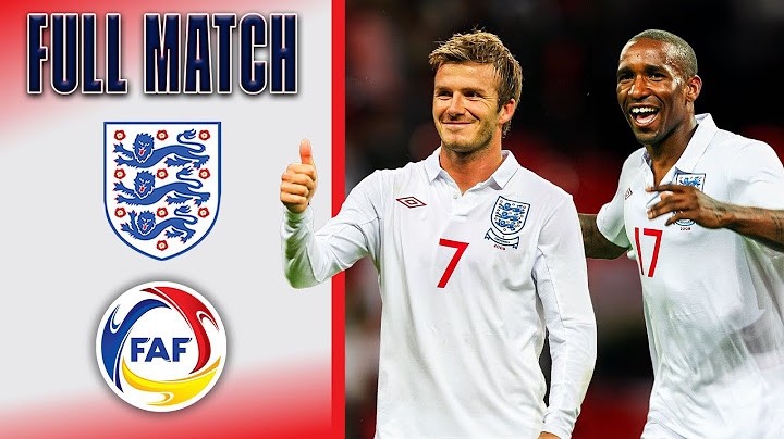 FULL MATCH | Six-Goal Thriller At Wembley! | England v Andorra | 2010 World Cup Qualifiers