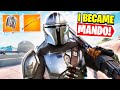 I became Mandalorian in Fortnite... (His Weapon ONLY Win!)