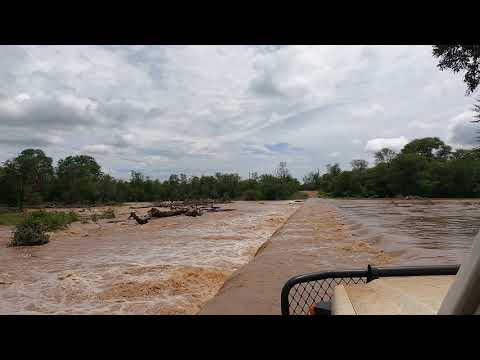 A river crossing. Rain, floods and raging rivers can't stop Will's Wells from completing our mission