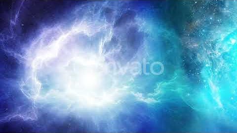 Beautiful Blue Space Nebula | Motion Graphics - Videohive template