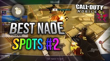 Call of Duty Mobile Best Grenade Spots #2 Rust, Terminal, Hackney Yard, Crash (CODM Tips & Tricks)